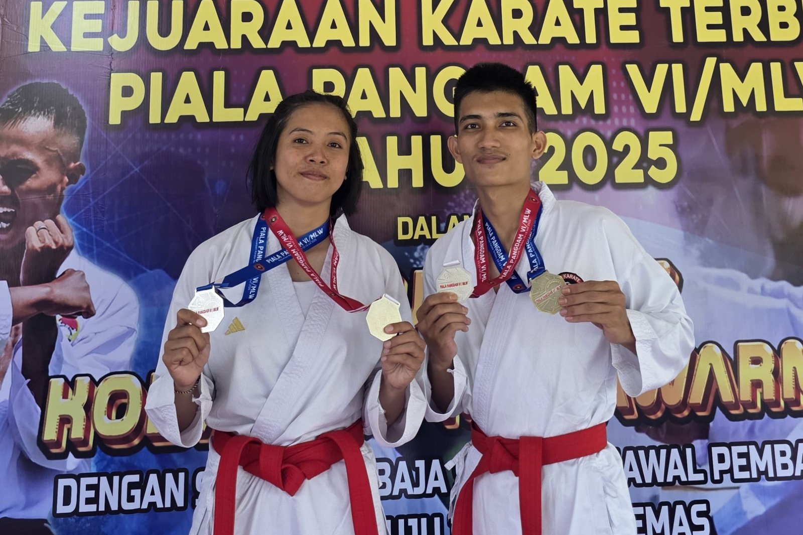 Bripda Thersia dan Bripda Niko Andreanus Raih 4 Medali di Kejuaraan ...