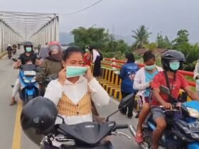Kabut Asap Mulai Ganggu Udara Malinau, Pemkab Bagikan Masker